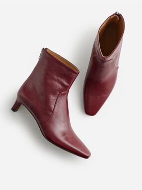 Madewell The Dimes Kitten-Heel Boot, size 7